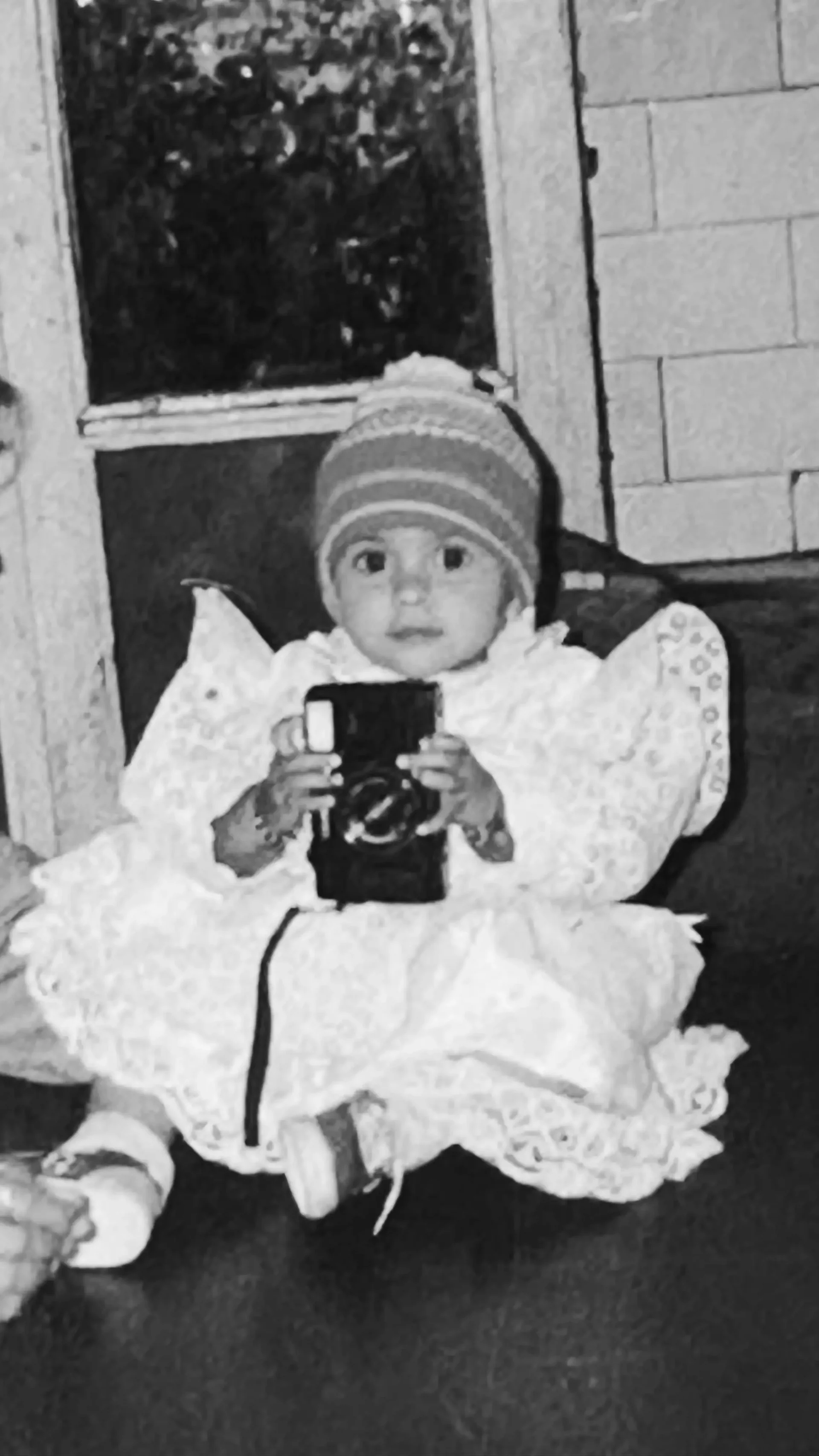 Behind the Story - Sakshi holding a childhood camera